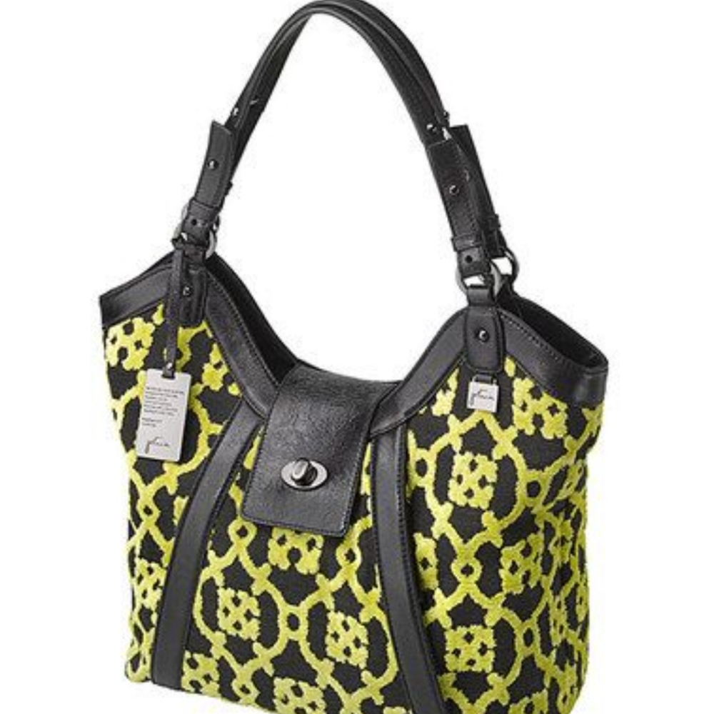 Petunia Pickle Bottom Hudson Hobo Bag in Midnight Saffron
